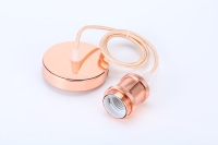Adaptateur de douille vintage E27, base de lampe industrielle rétro en aluminium, support de lampe à vis Edison, suspension, 250V, certifié CE ROHS