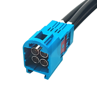 Cable Coaxial Mini Fakra 4 en 1 Código Z Universal de Alta Velocidad FAKRA Mini (HFM) Macho a Hembra Dacar 302 RG174LL