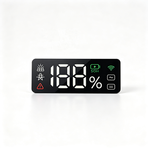 Autocollant imprimé personnalisé OEM pour affichage de l'état de la batterie (SOH) et du réseau solaire, compatible Wifi, en PVC/PET, adhésif - Product Image 2