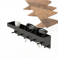 Support mural pliable en plastique pour couteaux de cuisine, organisateur de vaisselle, porte-baguettes/cuillères – Vente en gros