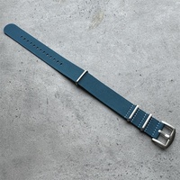 Couleurs remplaçables Bracelets de montre en nylon Bracelets bleus de luxe 18/20/22/24mm Bracelet de montre