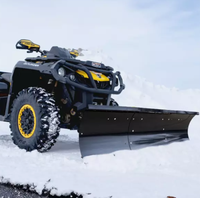 Système de charrue à neige universel pour VTT Eagle Talon, charrue complète en boîte, 50-60 pouces, en acier, installation rapide pour le déneigement