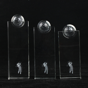 Exquisitte Golf Club torneo trofeo premio giocatore inciso al Laser trofei regalo all'ingrosso - Product Image 3