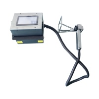 Marqueur laser à écran tactile portable 20W 30W 50W Machine de gravure et de marquage au laser à fibre pour métal