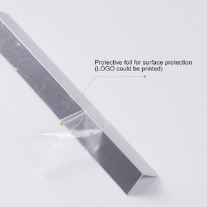 Perfil de Protección Decorativo para Esquinas de Pared, de Aluminio Anodizado Dorado, Fabricado en Vietnam, para Baño y Sala de Estar - Product Image 5