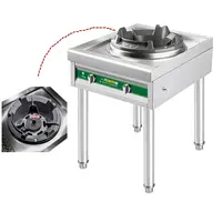 Single Gas Cooking Burner, Commercial Kitchen Cooktop