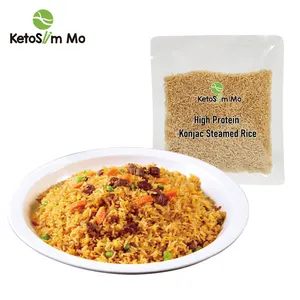 Ketoslim Mo dieta ad alto contenuto proteico Konjac secco Shirataki riso integrale istantaneo