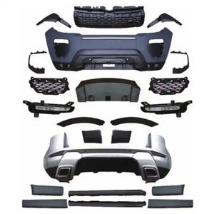 Kits de Carrocería para Parachoques Delantero y Trasero Modificados para Automóviles Nuevos con Luz Antiniebla para Evoque 2010-2016, Instalación con Tornillos - Product Image 4