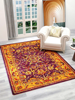 Tapis de salon de style luxueux, faits à la main, doux, antidérapants, tapis de décoration de luxe pour la maison