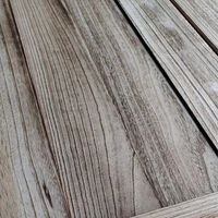 Étagère en bois massif de Paulownia Shenbowood, design moderne haut de gamme, protection de l'environnement, cuisson au charbon de bois, noir, épaisseur 3mm-45mm