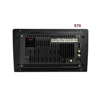 Autoradio Android 13 Octa Core 128 Go avec GPS, Android Auto, CarPlay, DSP, 4G/WiFi, écran partagé et éclairage d'ambiance