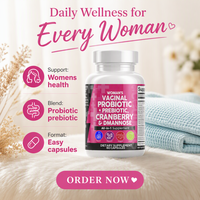 Capsules de vitamines probiotiques OEM prébiotiques à base de canneberge, D-Mannose et chardon-Marie - Formule tout-en-un - Non destiné aux nouveau-nés/femmes enceintes