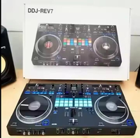 DDJ-1000SRT Contrôleur DJ Serato 4 decks avec suppression du bruit, sans fil/filaire, streaming pour deux personnes, batterie 4000-4999 mAh, prend en charge 12