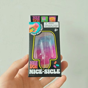 Jouet Squishy Popsicle Anti-Stress à Presser, Jouet Sensoriel Fidget, Crème Glacée en Gelée, Cadeau Nouveauté, Faveur de Fête, Jouet pour Enfants et Adultes - Product Image 2