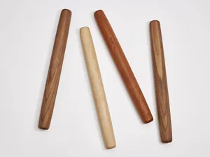 Dài bằng gỗ pháp cán Pin thân thiện với môi THON Thiết kế & mịn xây dựng cho fondant Pie crust cookie & bột - Product Image 4