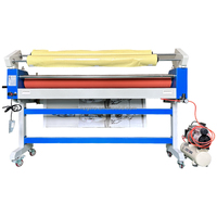 Laminateur semi-automatique à froid grand format EC-1600Q, prix d'usine, machine à laminer à froid électrique pour bannière publicitaire en vinyle