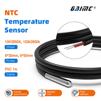 Capteur de température NTC 3950 10k en acier inoxydable étanche GAIMC GTS100