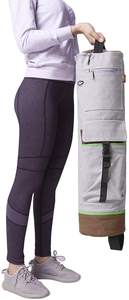 Bolsa de Yoga de Lona Ecológica con Logotipo Personalizado, Bolsa de Transporte para Esterilla de Yoga con Cremallera Completa, Bolsa Deportiva de Hombro - Product Image 4