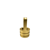 Anneau de suspension en laiton M10 tourné sur tour automatique pour accessoires d'éclairage de lampes suspendues, lustres, lampes de table et lampadaires