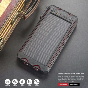 <span class=keywords><strong>Chargeur</strong></span> Solaire étanche 20000 mAh Banque D'énergie Solaire avec Allume-cigare - Product Image 5