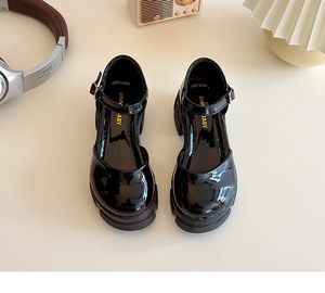 Zapatos de Princesa para Niñas, Blancos y Negros, con Suela Gruesa, Sandalias para Niñas - Product Image 4