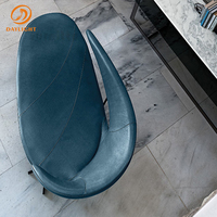 Canapé en cuir synthétique de luxe, mobilier de loisirs pour chambre à coucher, style nordique classique et moderne, de couleur noir ou blanc, vente en gros,