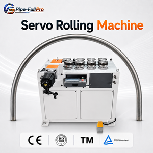CNC Pipe Rolling <b>Machine</b> Tube <b>Bending</b> <b>Machine</b> 40mm Round Square Tube Channel Steel T-Profile Arc <b>Bending</b> - Product Image 1