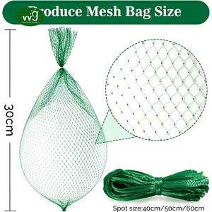 Bolsa de malla reutilizable VVG para frutas y verduras, cebolla, patata, con descuento por volumen para mercados agrícolas y supermercados - Product Image 2