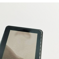 Lecteur MP3 personnalisé avec panneau en verre finition miroir, plaque frontale en verre haute brillance pour lecteur multimédia MP4