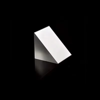 BK7 K9 Quartz Sapphire 45 Degree 90 Degree Right Angle Triangular Prism for Telescope Periscope