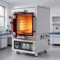 Four à moufle de laboratoire à atmosphère contrôlée 1400°C pour le chauffage et la calcination des pierres précieuses, le frittage sous vide, le trempage et l'anneautage