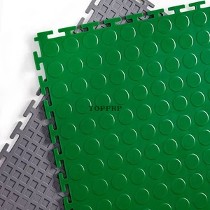 Motorcycle Electric Vehicle Shop Maintenance Area Ground Protection Auto Repair Shop Anti-slip PVC <b>Floor</b> Tile - Product Image 1