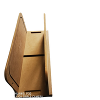 Service de pièces usinées sur mesure en bois de noyer noir CNC 2025, équipement industriel de haute qualité, accessoires pour haut-parleurs