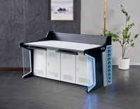 Station de centre de données modulaire avec rétroéclairage LED, console d'infrastructure informatique, fabricant OEM ODM