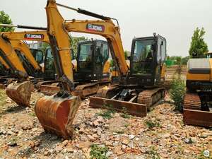 Excavatrice sur chenilles XCMG d'occasion officielle de 6 tonnes, modèle XE60GA, avec prix de vente - Product Image 2