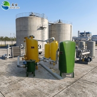 Digesteur de biogaz automatique à capacité personnalisée pour le traitement des déchets alimentaires, du fumier de porc/vache et des déchets organiques agricoles, facile à utiliser