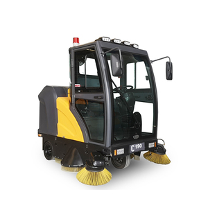 Lái xe loại đường quét trang trại Máy làm sạch pin Powered đi xe trên sàn công nghiệp quét - Product Image 2