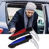 Barra de Apoyo para Puerta de Vehículo, Ayuda para Subir y Bajar, Accesorio Automotriz para Niños y Adultos Mayores, Color Negro