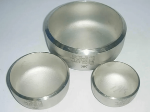 Asme B16.9 Paslanmaz Çelik Kaynaklı Boru Kapağı Metal Kaynaklı Uç Kapağı Kumlamalı - Product Image 2