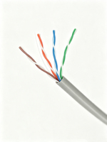 Cable de Red Ethernet RJ45 Cat5e UTP CCA de Alta Calidad, Recubierto de Cobre, Aluminio Trenzado, 1000 pies, Cubierta de PVC, 8 Conductores, para Interiores