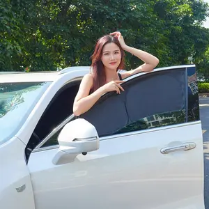 Film privasi mobil kerai jendela mobil untuk Toyota RAV4 penutup jendela matahari tirai kaca lipat untuk mobil khusus