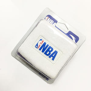 مجموعة عصابات رأس رياضية مخصصة بشعار المصنع، عصابة رأس ورباط معصم للرياضة، عصابة عرق قطنية - Product Image 3