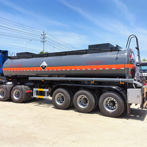 25.8% Sodium Hydrochloride Solution Compatible Semi-Hanging Steel Material Semi-<b>Trailer</b> Truck <b>Trailers</b> - Product Image 4