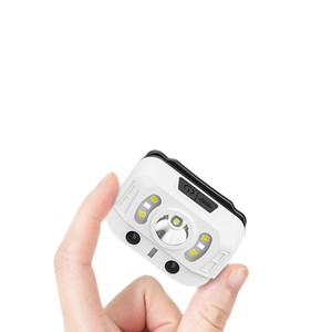 Lampe frontale LED rechargeable portable avec capteur, légère, batterie lithium-ion, pour sports de plein air, chasse, course à pied, randonnée - Product Image 1