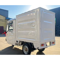 Tricycle utilitaire électrique fermé de haute qualité, prix usine, vente chaude, capacité de charge supérieure à 400 kg et vitesse de 30 km/h