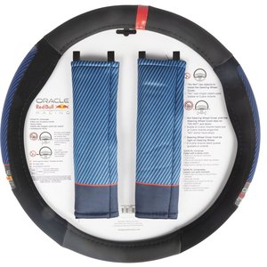 Kit Red Bull Racing: Coprivolante + Cuscinetti per Cinture di Sicurezza, Comfort e Stile Sportivo - Product Image 4
