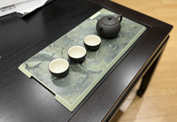 Plateau de table basse moderne en marbre naturel jaune veiné, garantie 1 an pour hôtels et vanités, quartz artificiel