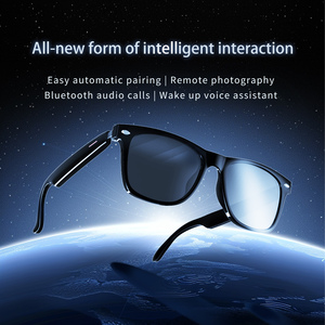 Lentille anti-lumière bleue BGE13 transparente avec contrôle tactile, prise en charge des fonctionnalités IA, écoute de musique, réponse, rejet, accueil des appels téléphoniques, IPX-4 - Product Image 3