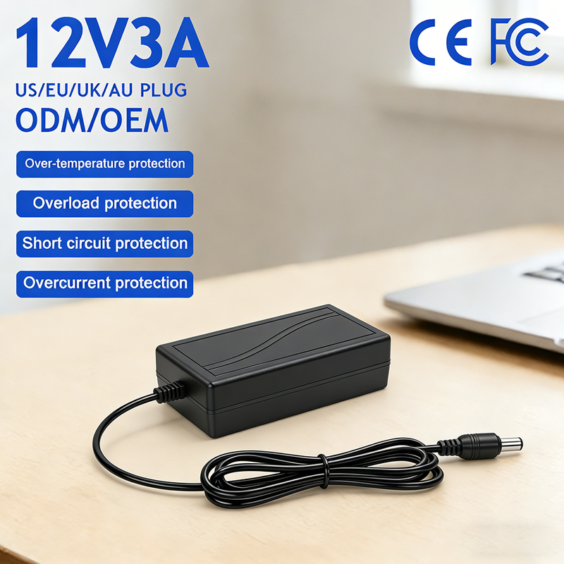 12v3a Power Adapter US Plug Ac