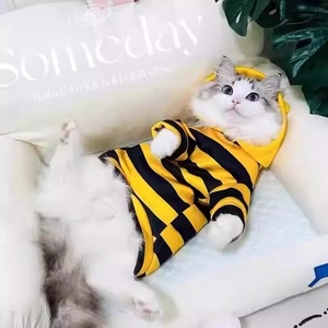 Sudadera Adale con Diseño de Abeja de Dibujos Animados, Anticaída del Pelo, para Gatos y Perros Pequeños, Protección Contra el Viento en Invierno, Ropa para Mascotas para Todas las Estaciones - Product Image 6